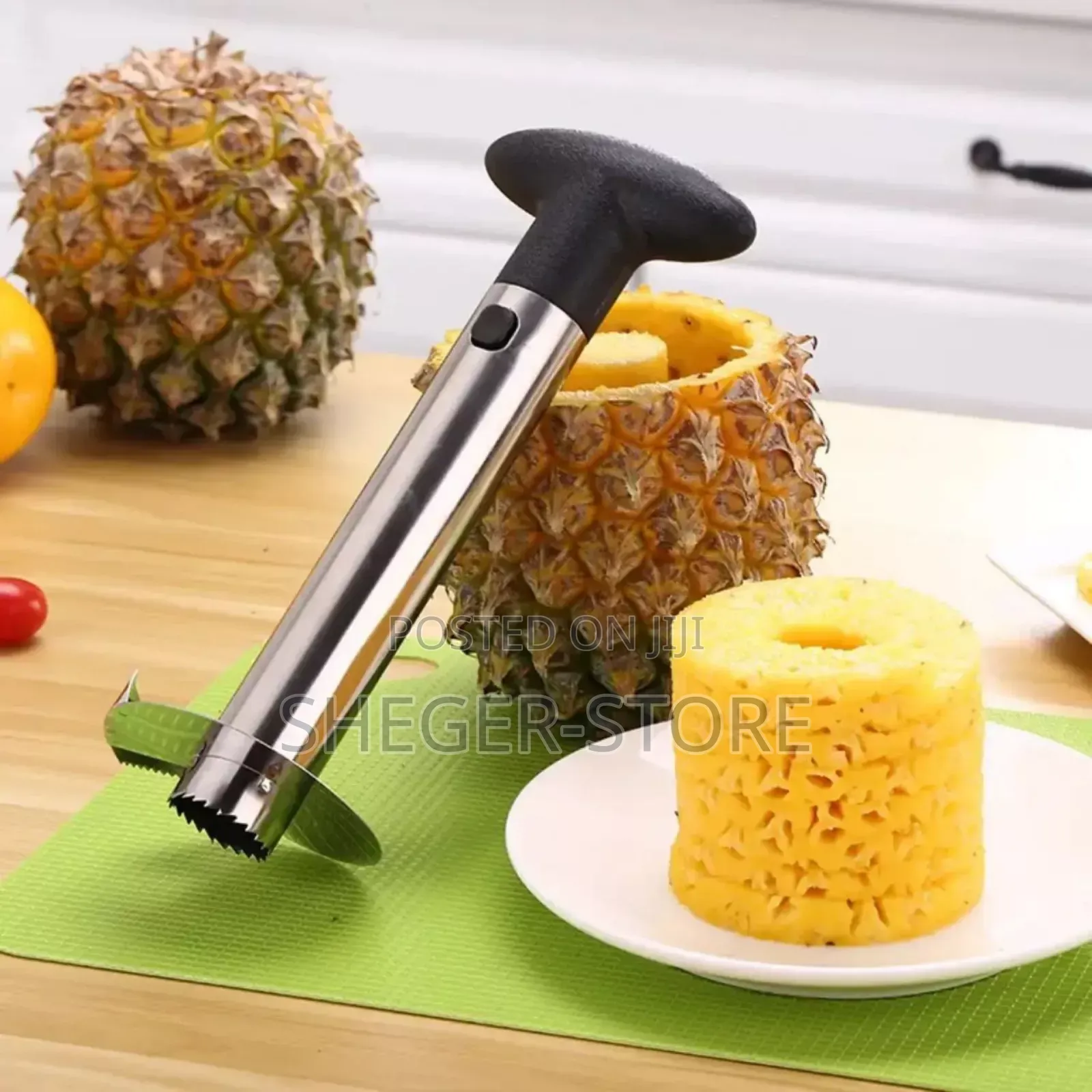  Pineapple Pealer/የአናናስ መላጪያ