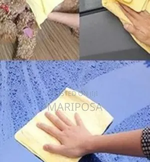  Synthetic Chamois Leather Shammy Car Cleaning Washing Drying Cloth