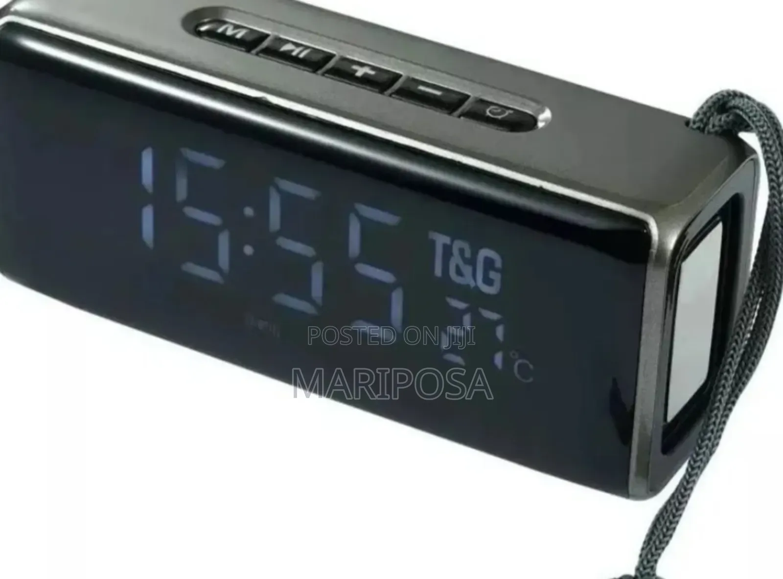 Portable Wireless Clock Speaker