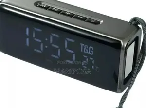 Photo - Portable Wireless Clock Speaker