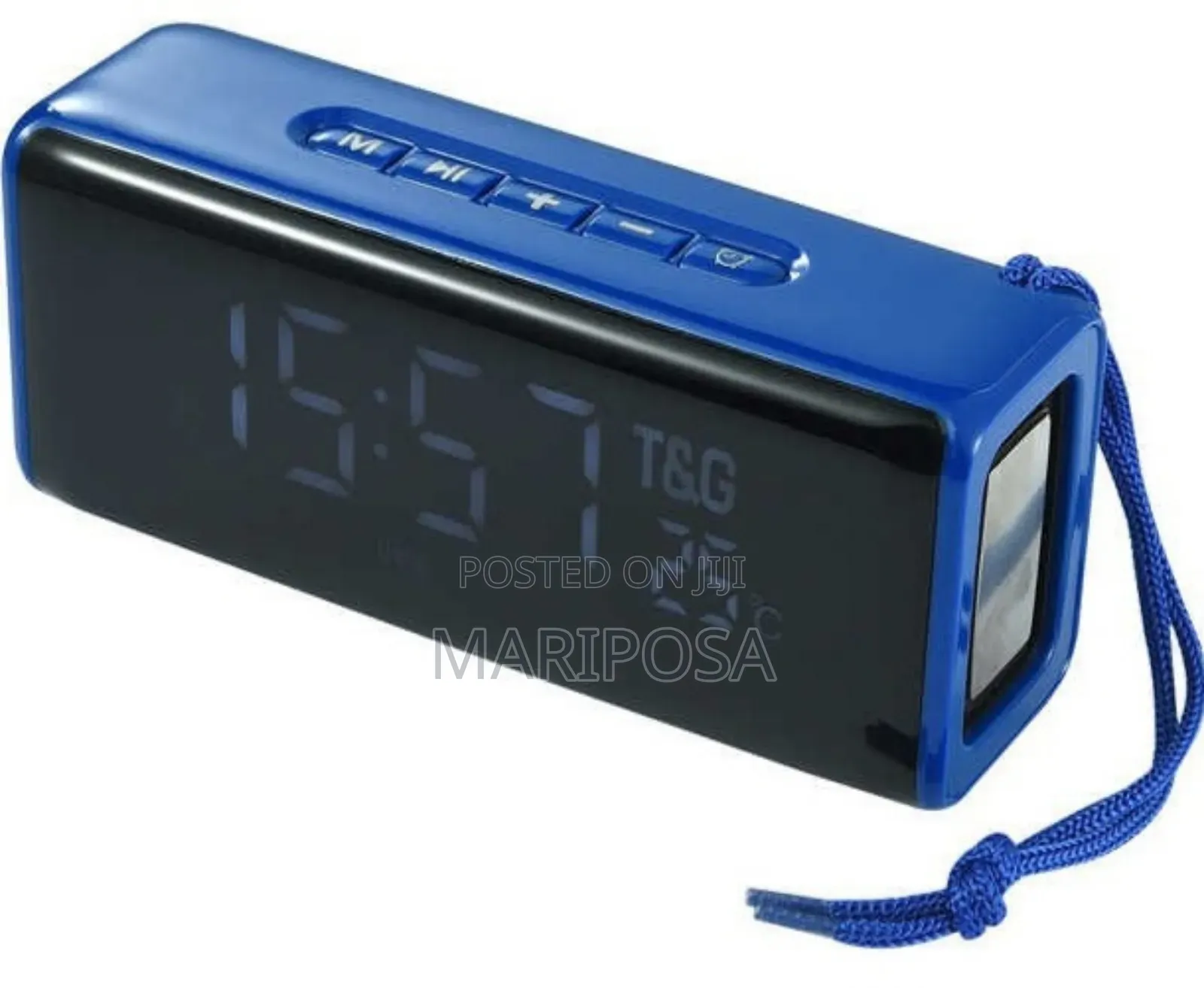 Portable Wireless Clock Speaker