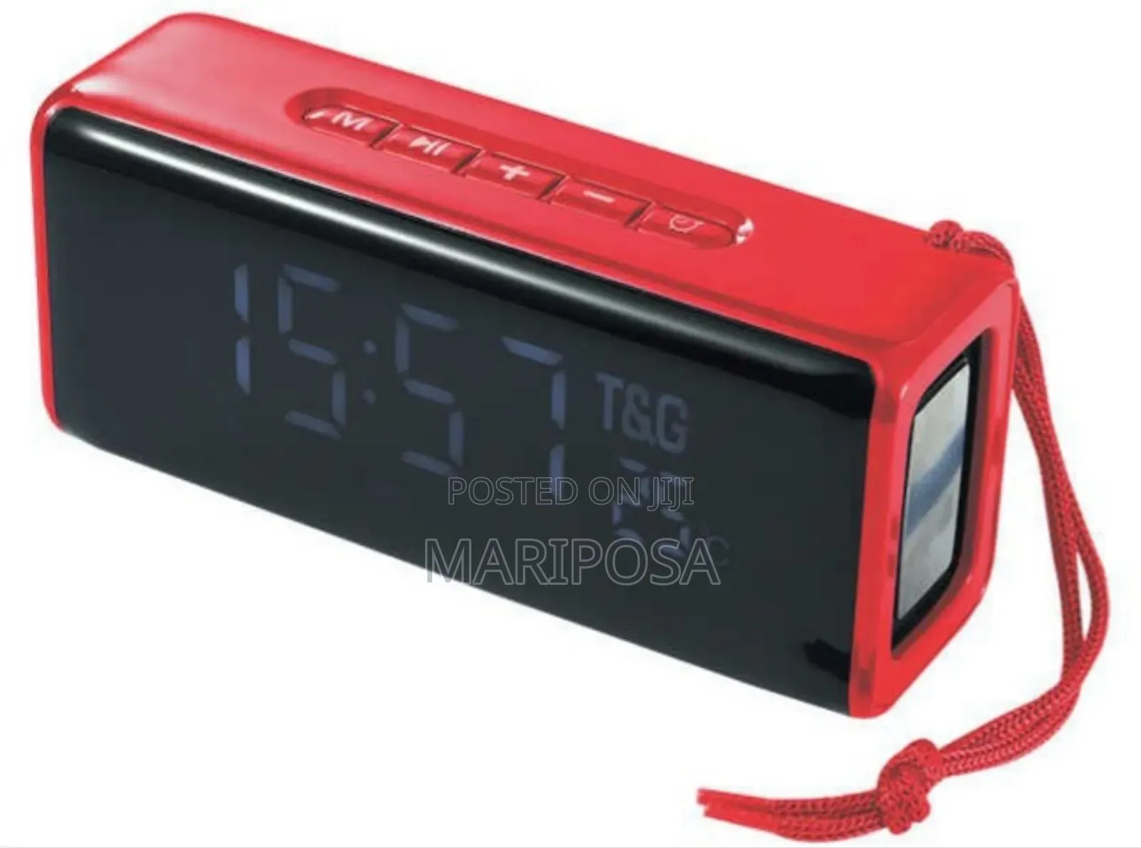 Portable Wireless Clock Speaker