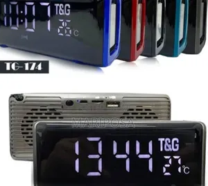 Portable Wireless Clock Speaker