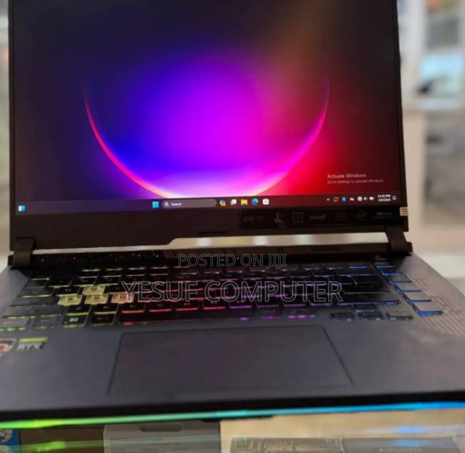 New Laptop Asus ROG Strix G15 16GB AMD Ryzen 9 SSD 512GB