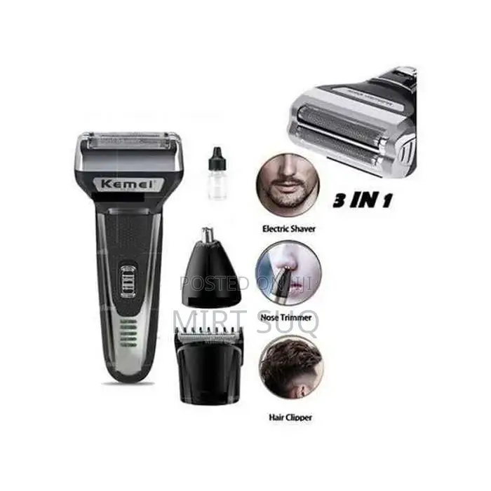Kemei 3 in 1 Professional Hair Trimmer