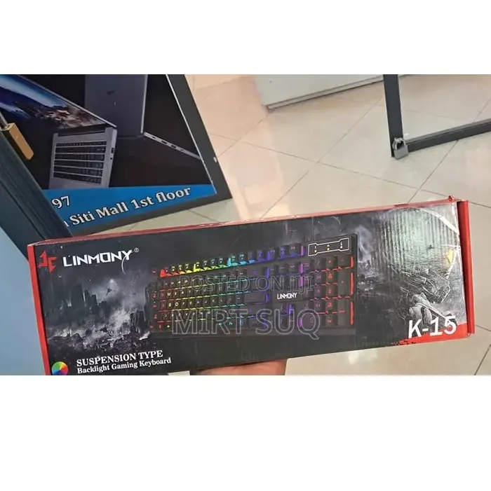 Cool Led Backlit Usb Ergonomic Gaming Keyboard