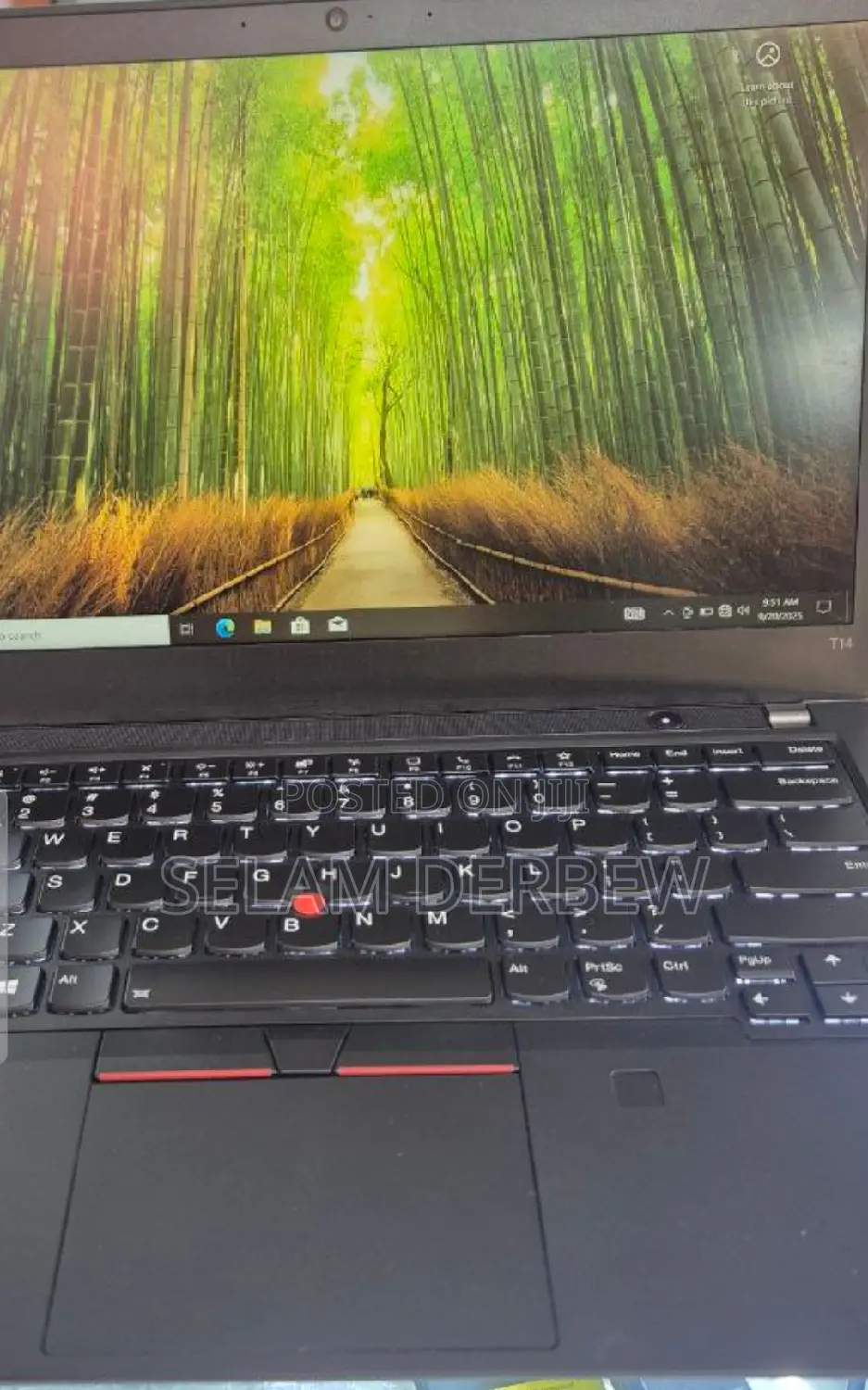New Laptop Lenovo ThinkPad T14 16GB Intel Core I5 SSD 512GB