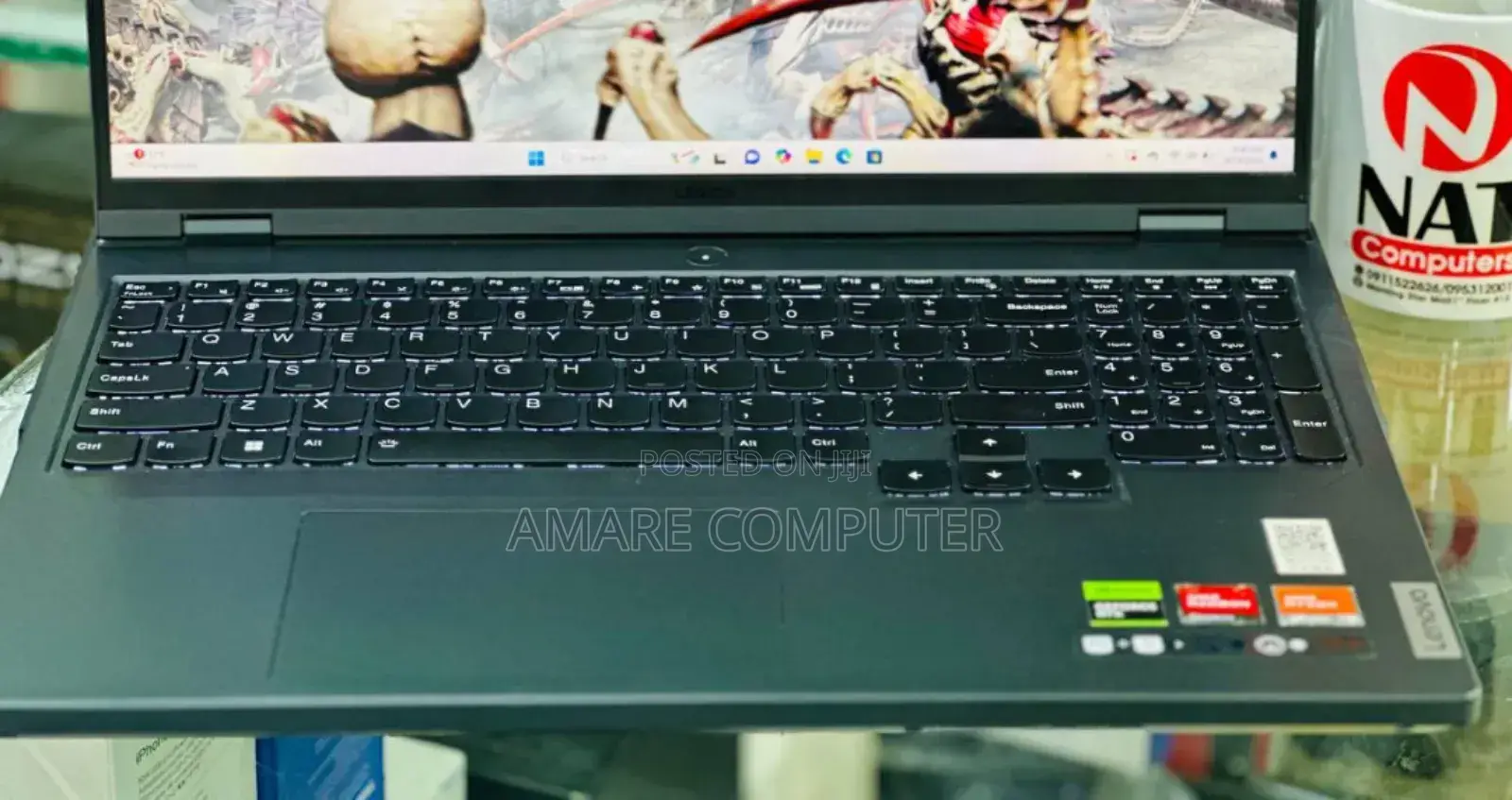 New Laptop Lenovo Legion 5 16GB AMD Ryzen 9 SSD 1T