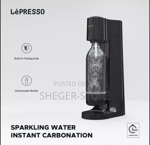 Lepresso Sparkling Water Instant Carbonation Machine