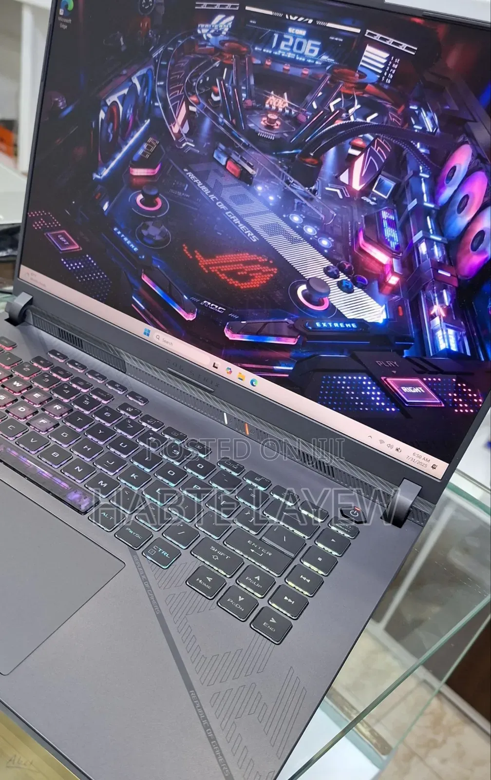 New Laptop Asus ROG Strix G15 32GB Intel Core I9 SSD 1T