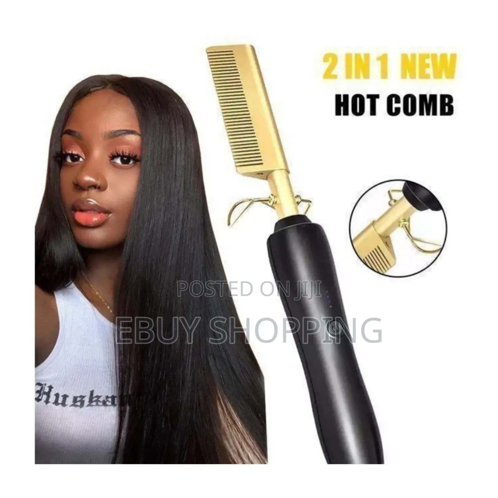 The Ultimate Hair Smoothing Hot Comb