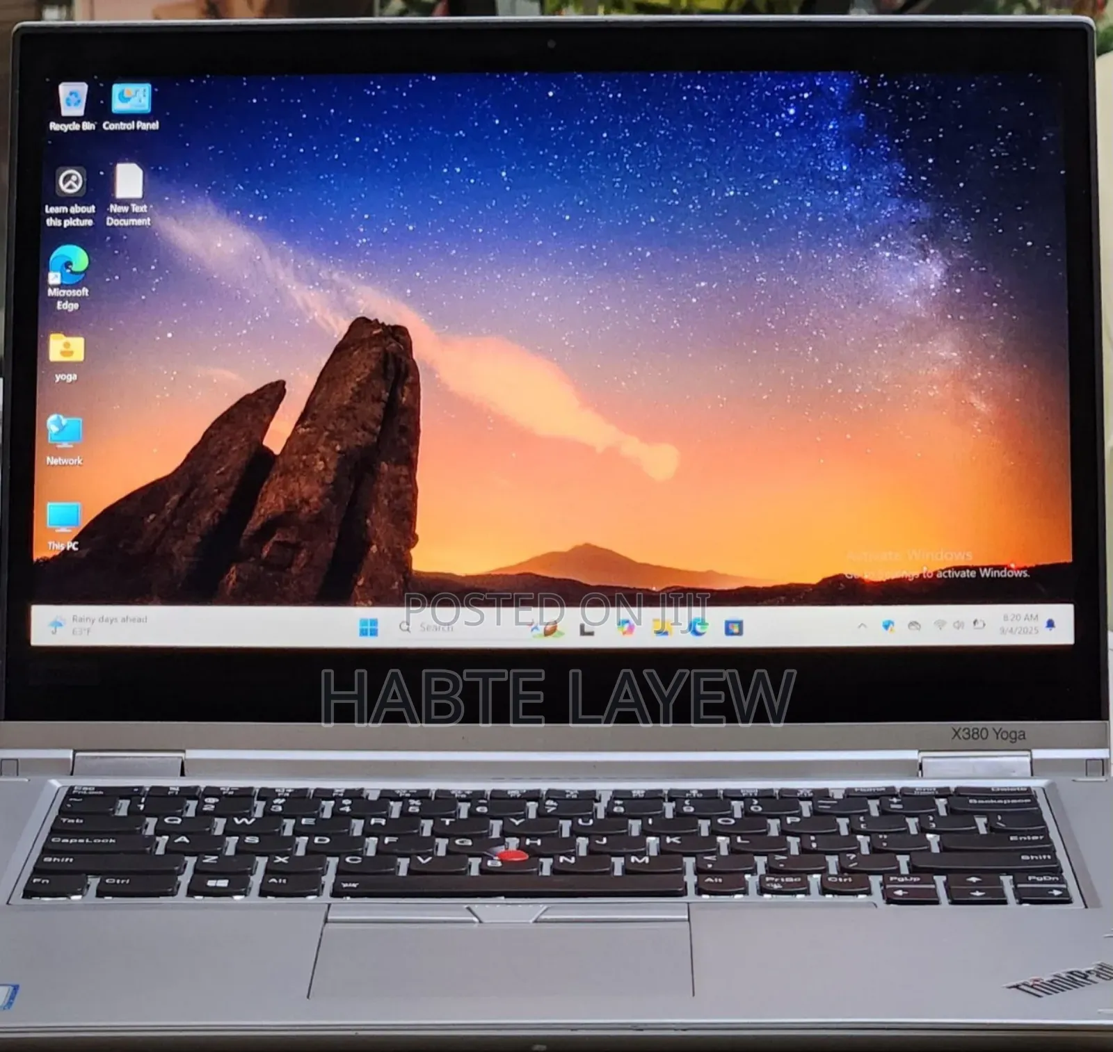New Laptop Lenovo ThinkPad X380 Yoga 16GB Intel Core I5 SSD 512GB