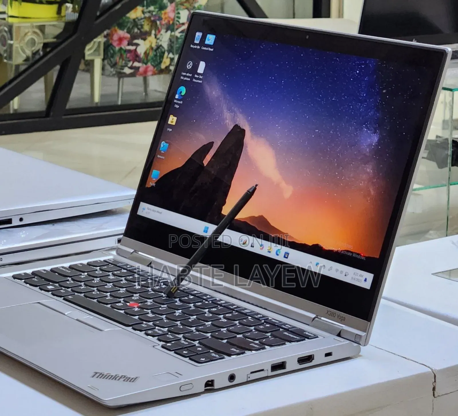 New Laptop Lenovo ThinkPad X380 Yoga 16GB Intel Core I5 SSD 512GB