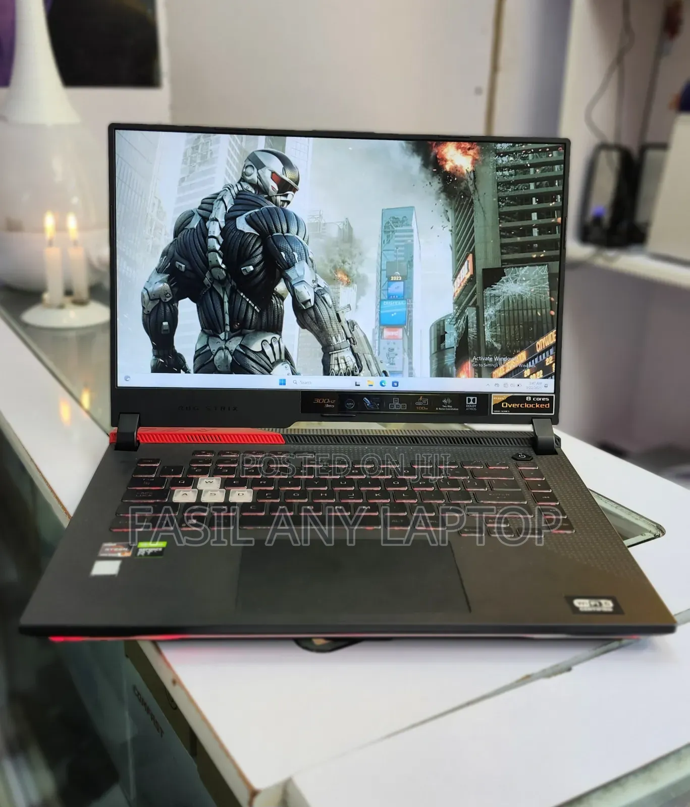 Fasil Computer New Laptop Asus ROG Strix G15 16GB AMD Ryzen 9 SSD 512GB in Bole ...