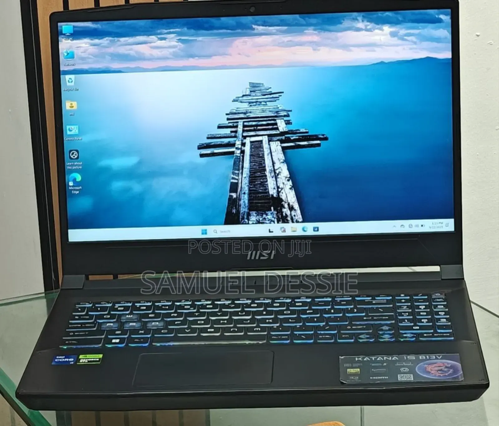 New Laptop MSI Katana 15 16GB Intel Core I7 SSD 1T