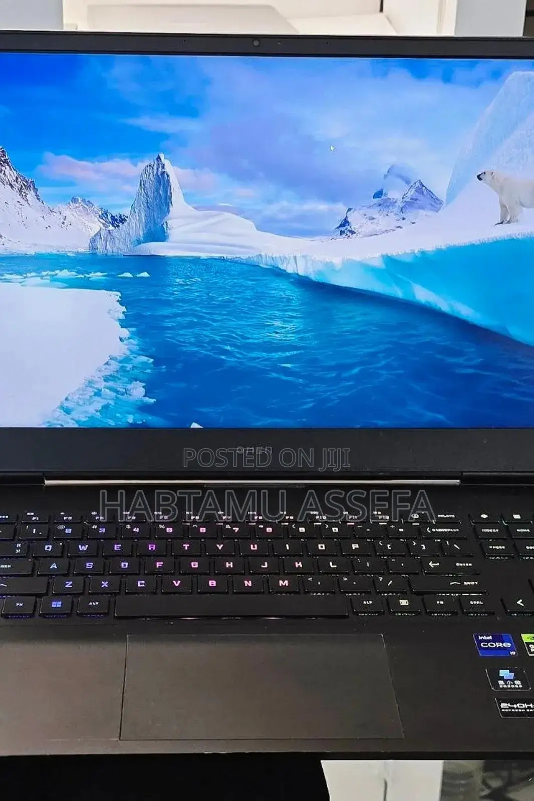 New Laptop HP Omen 17 16GB Intel Core i9 SSD 1T