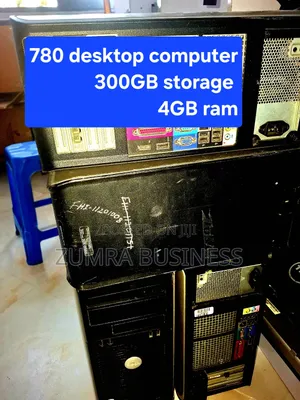 Desktop Computer Dell OptiPlex 780 4GB Intel Core 2 Quad HDD 256GB