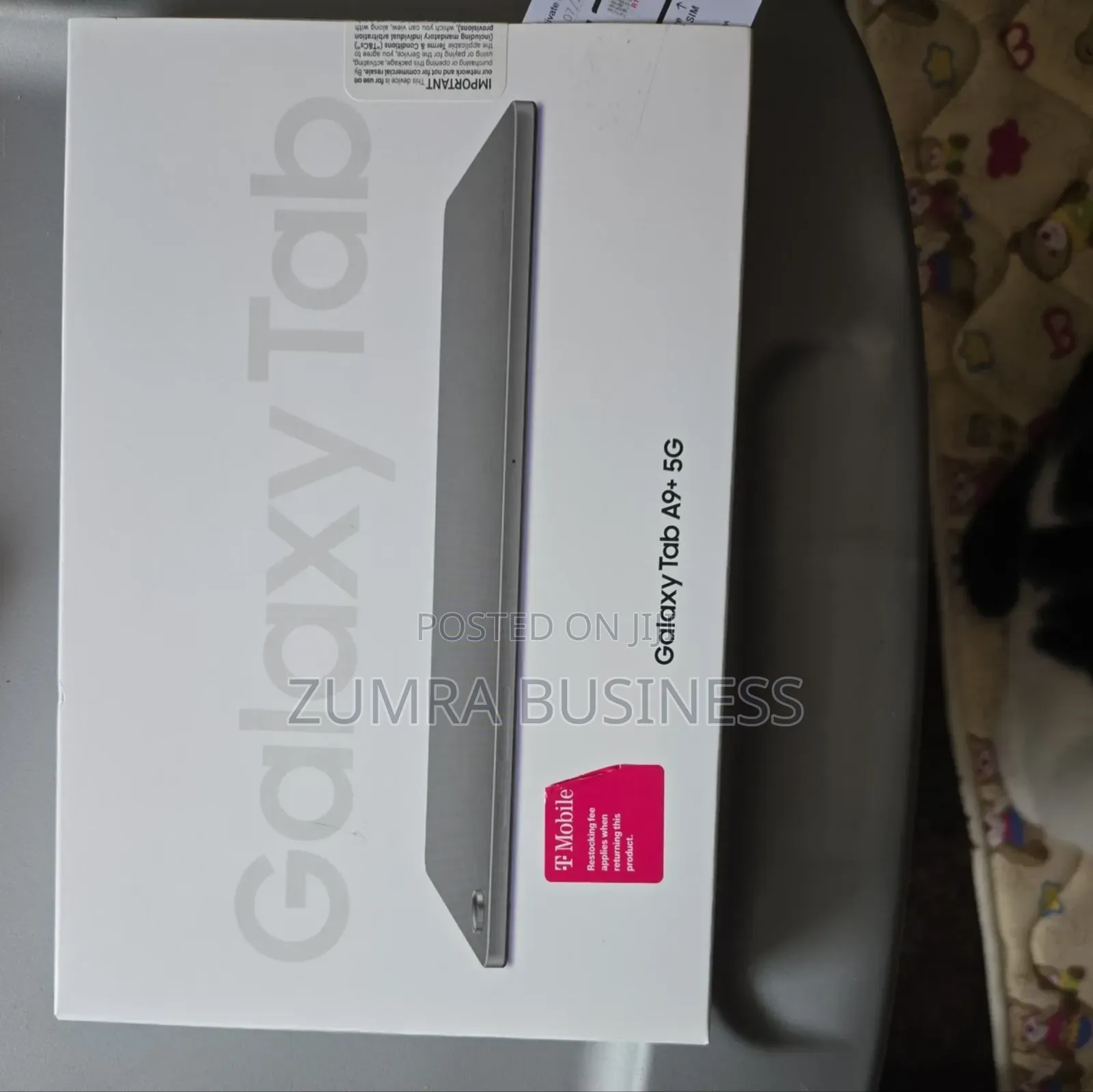 New Samsung Galaxy Tab A9+ 128 GB Gray