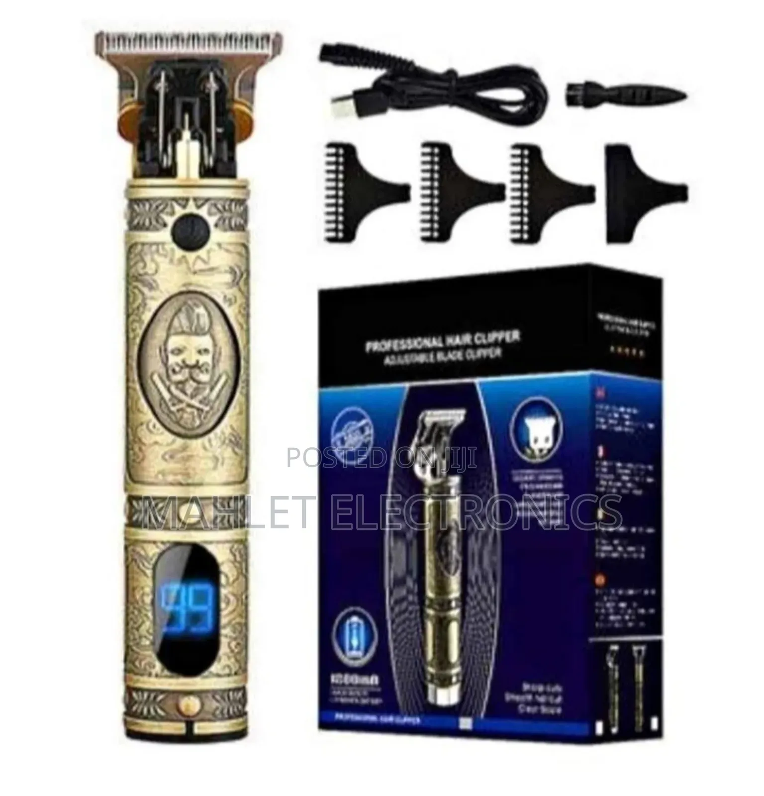 Professional Hair Clipper የፀጉር እና የፂም ማስተካከያ