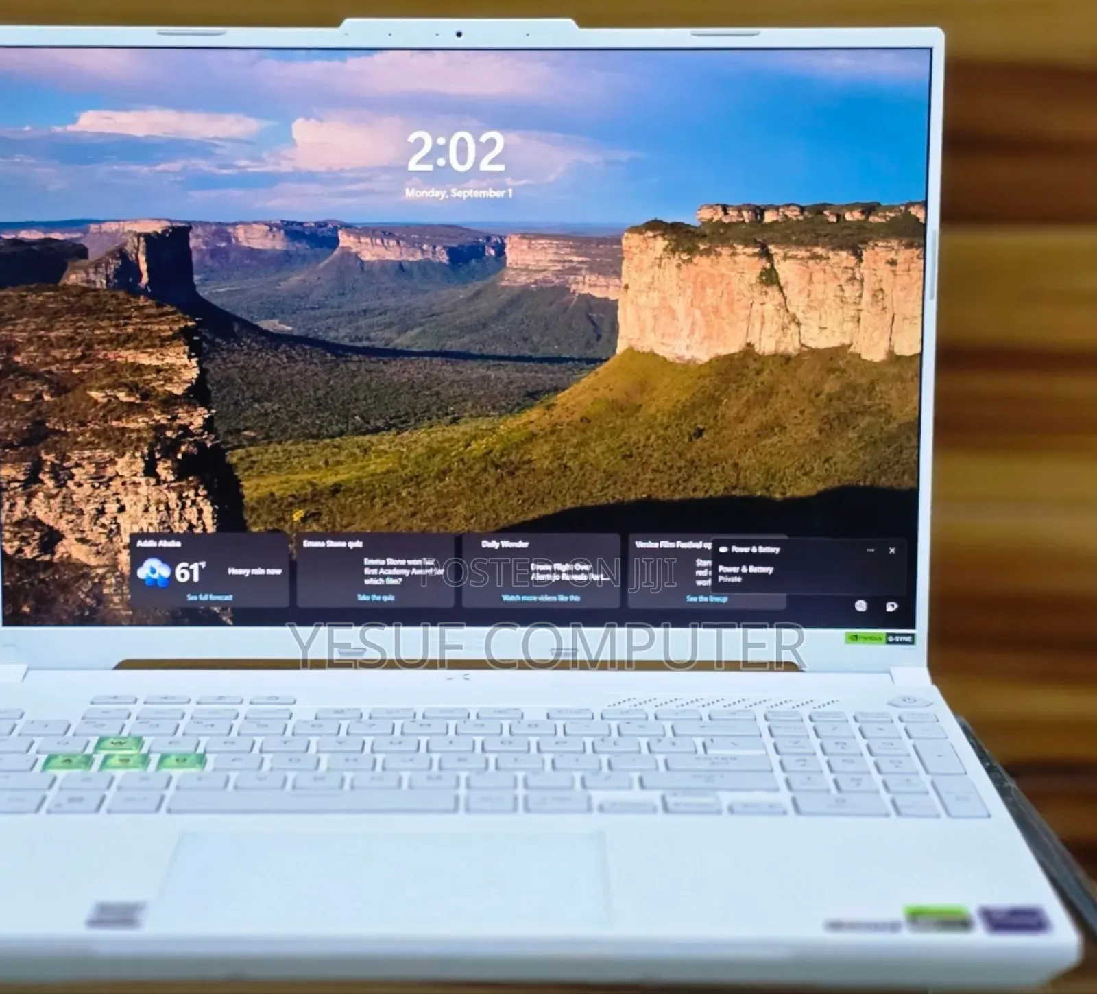 New Laptop Asus TUF Gaming F16 32GB Intel Core I9 SSD 1T