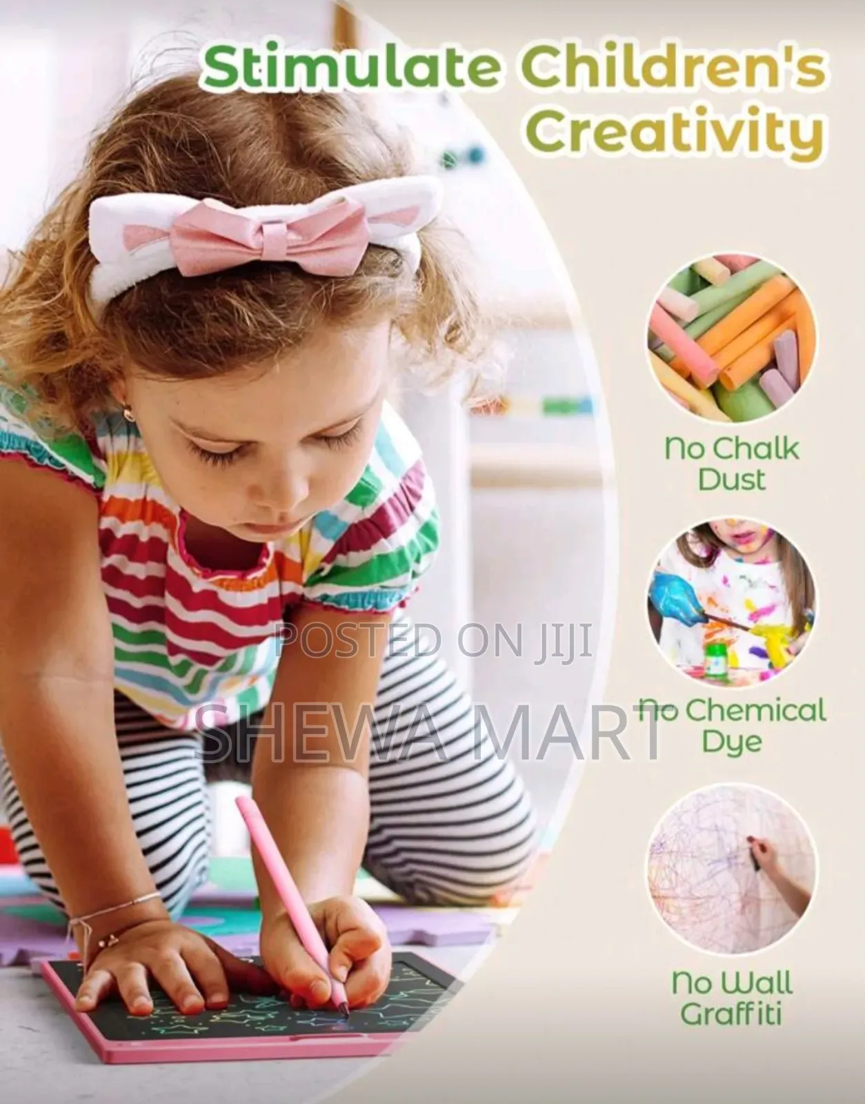 Kids Lcd Writing Tablet, Electronic Drawing Tablet And Doodle Board