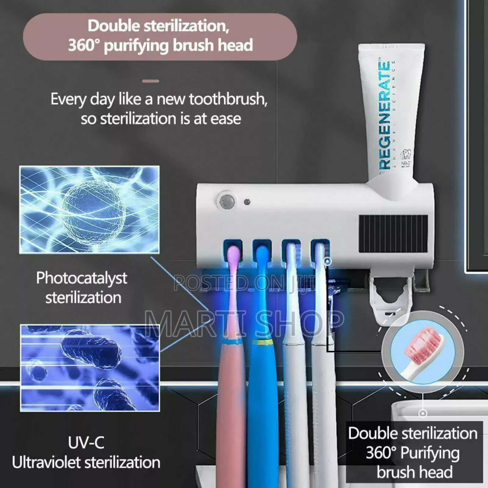  Multi-Function Toothbrush Sterilizer