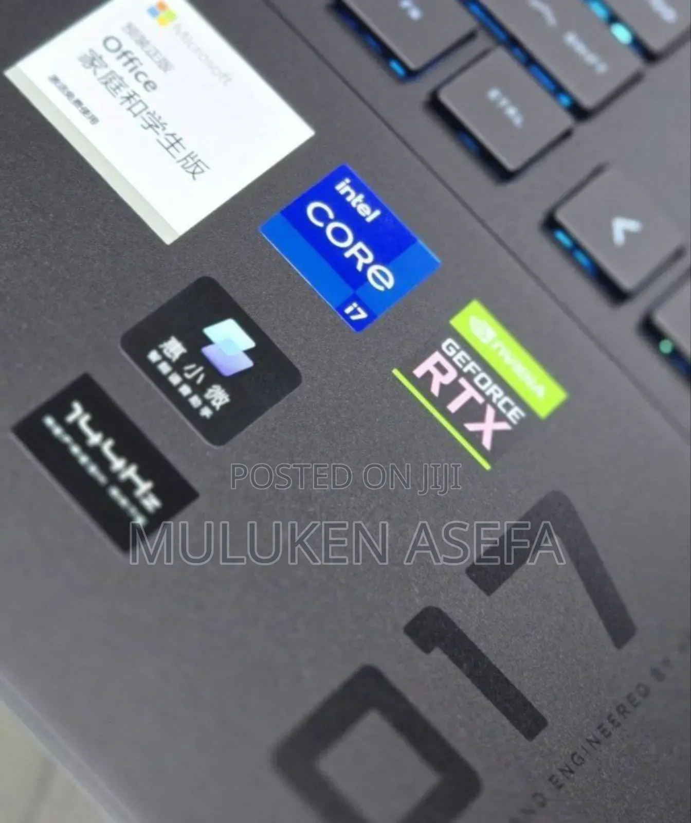 New Laptop HP Omen 17 16GB Intel Core I7 SSD 1T