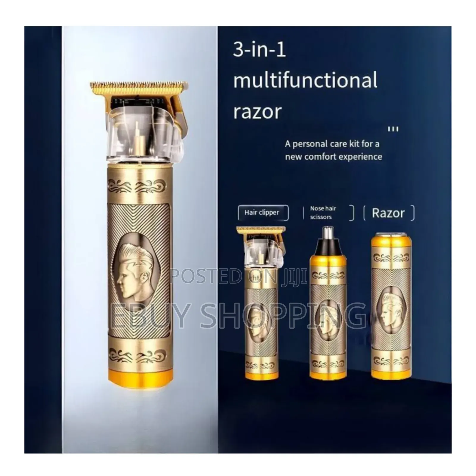 ሶስት በአንድ የያዘ የፀጉር ማሽን እና ሼቨር