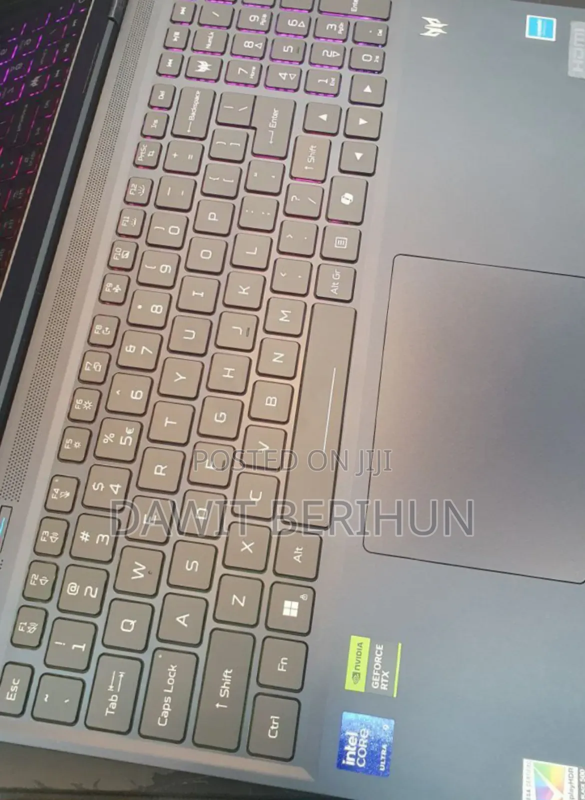 New Laptop Acer Predator Helios Neo 16 16GB Intel Core Ultra 9 SSD 1T