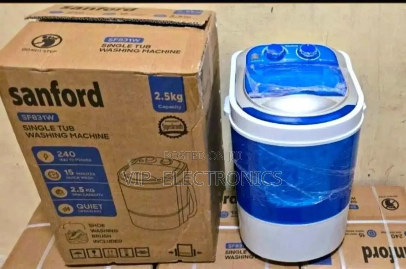 Sanford Mini Washing Machine 2.5kg New
