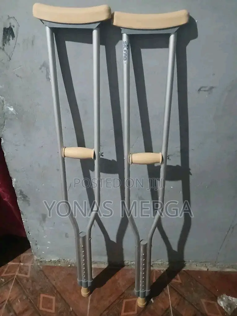 2 × Underarm Crutches恭፱armpits Crutches, Axillary凹~Crutch for Walking