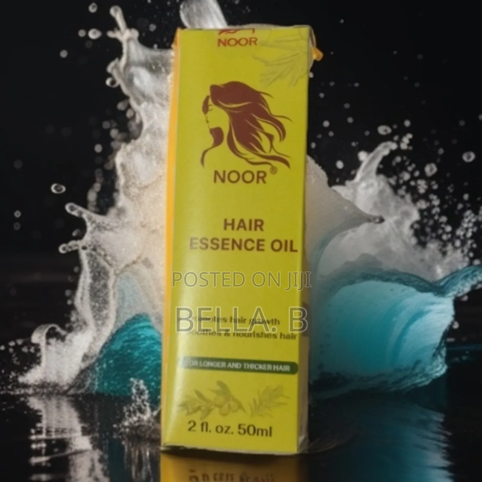New Noor Hair Oil: For Stronger, Shinier Hair.