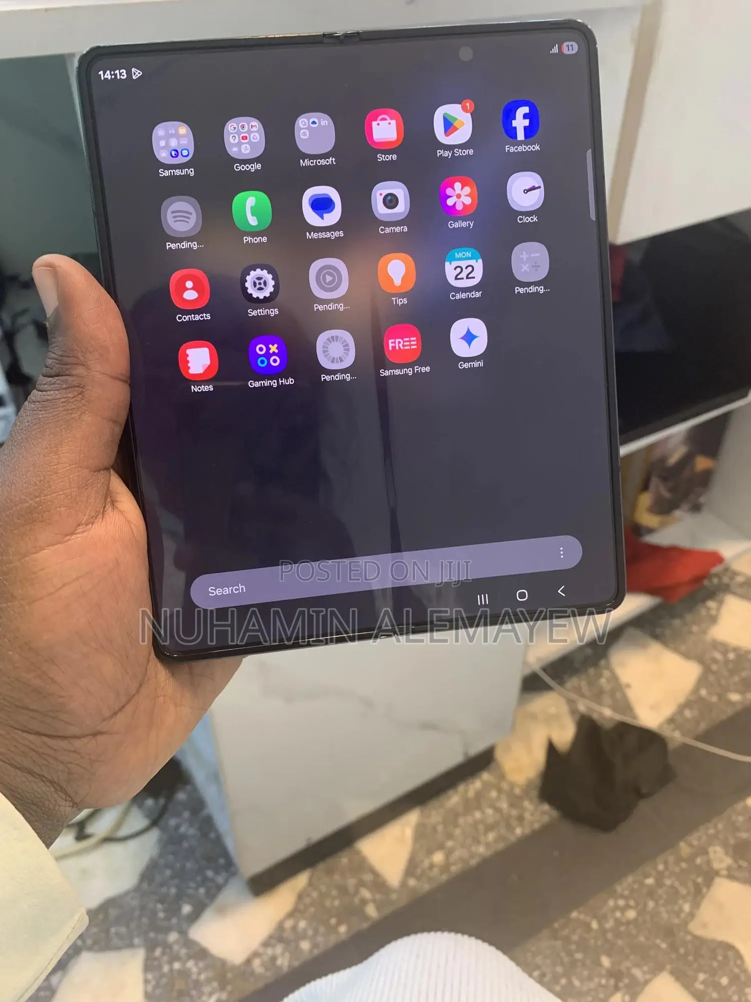 New Samsung Galaxy Z Fold 3 512 GB Black
