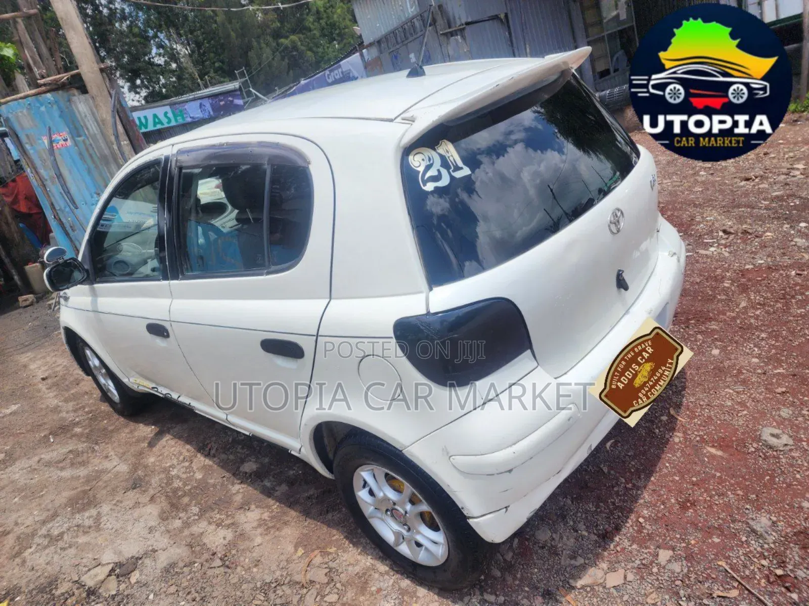 Toyota Vitz 2003 White