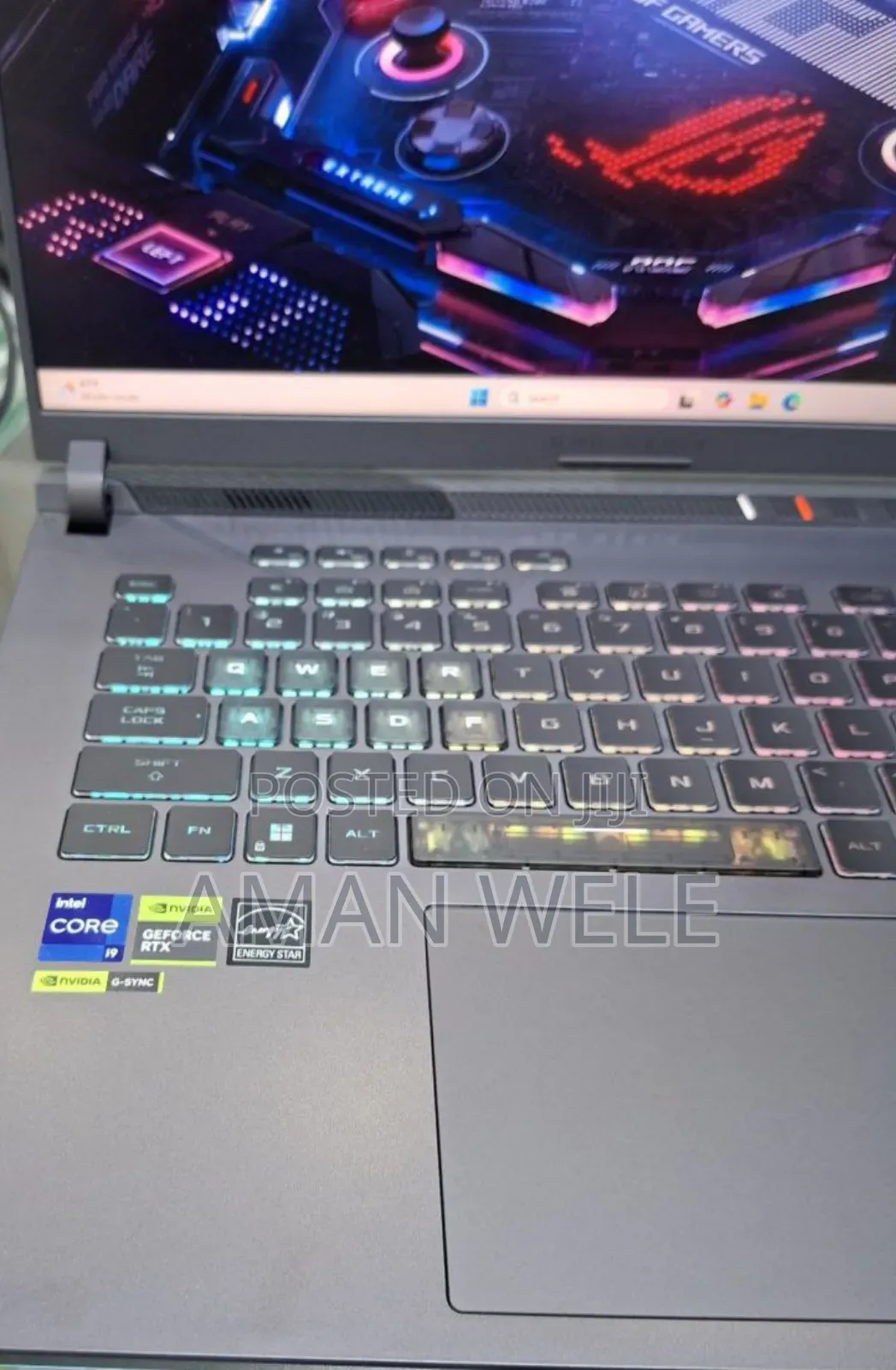 New Laptop Asus ROG Strix G15 32GB Intel Core I9 SSD 1T