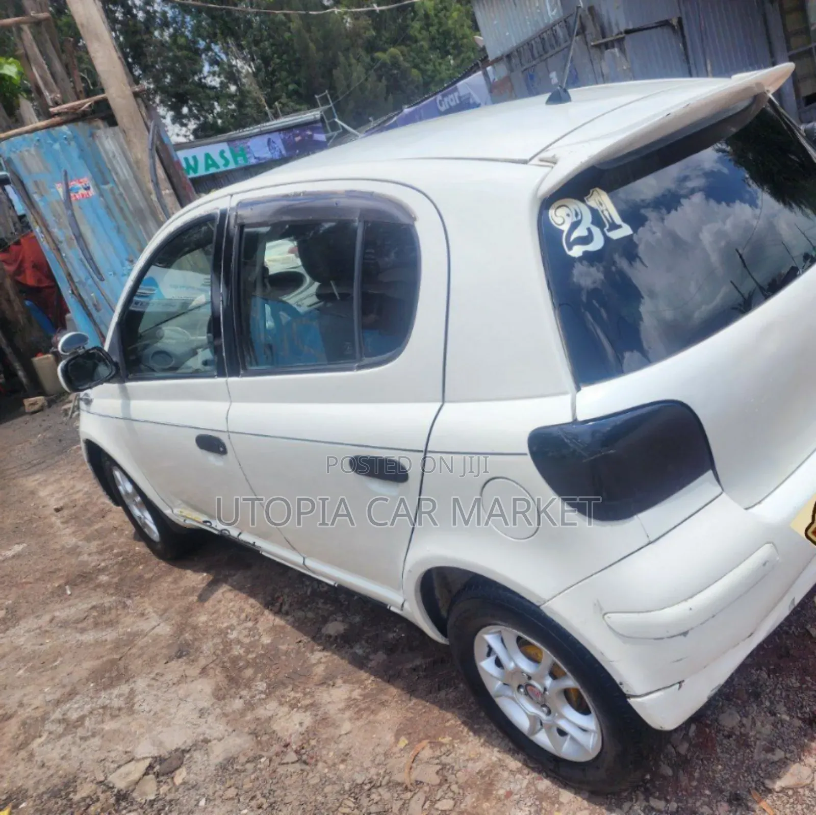 Toyota Vitz 2003 White