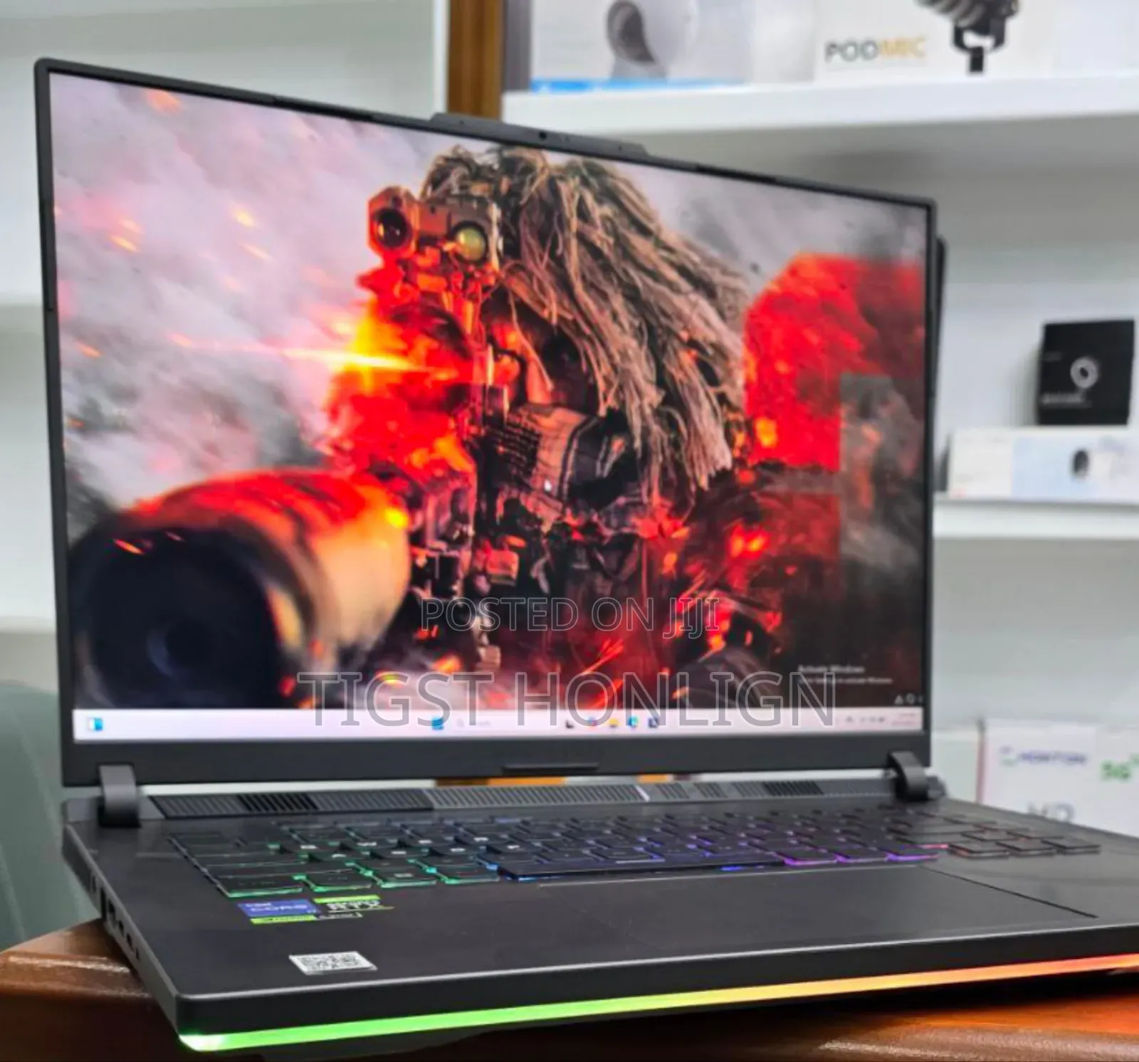 New Laptop Asus ROG Strix G15 16GB Intel Core I7 SSD 1T