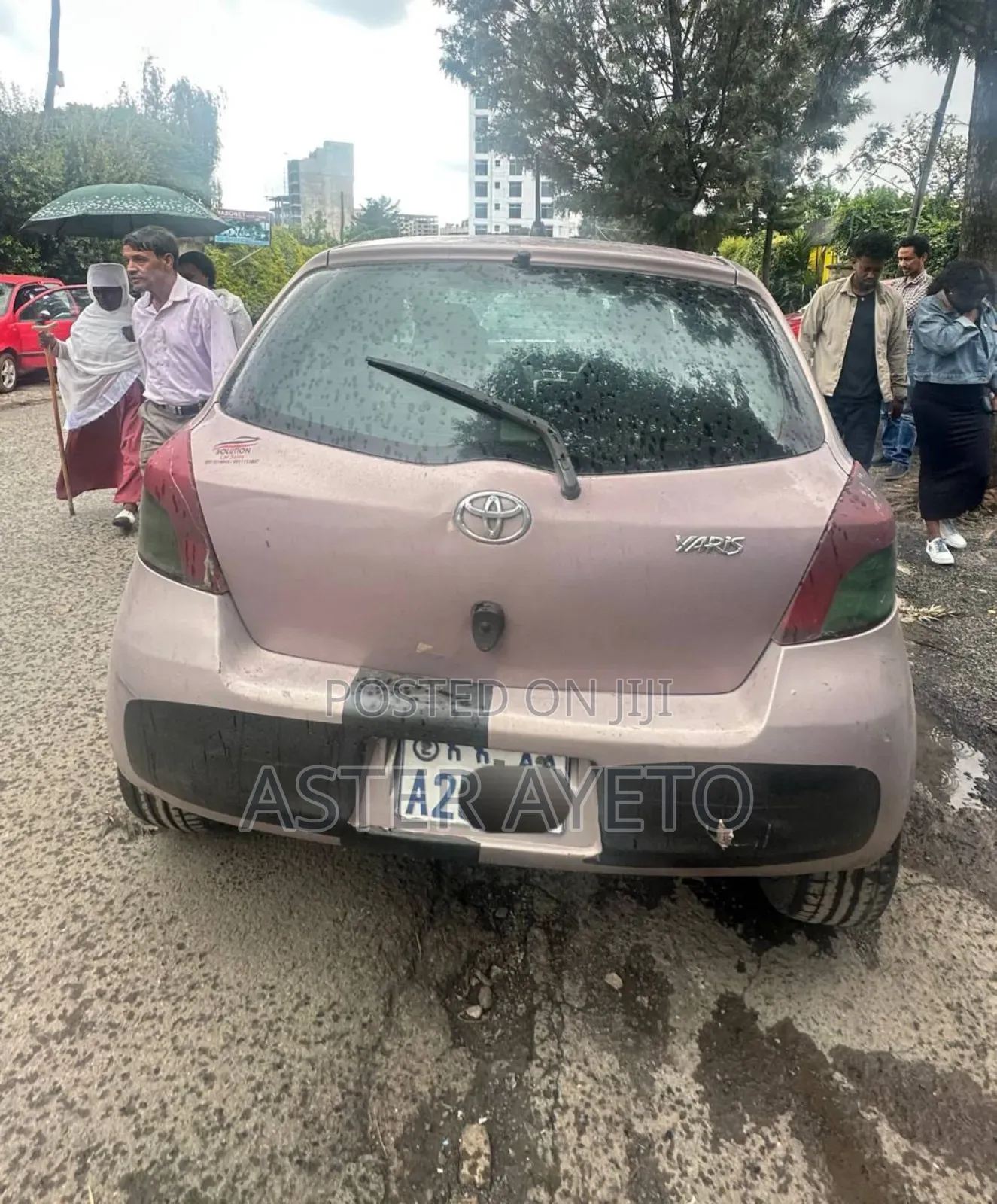 Toyota Yaris 2005 Pink