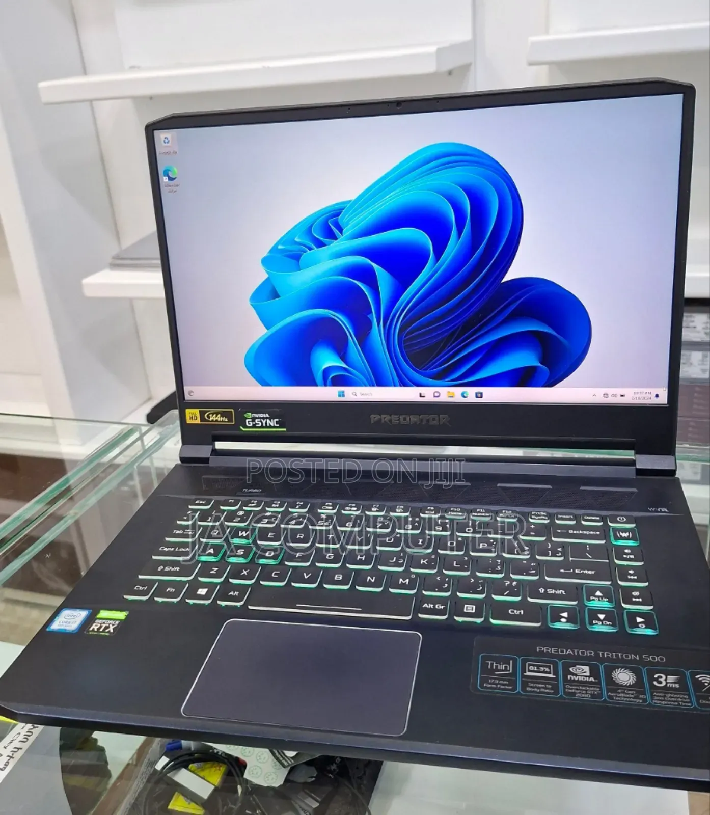 New Laptop Acer Predator Helios 500 16GB Intel Core I7 SSD 512GB