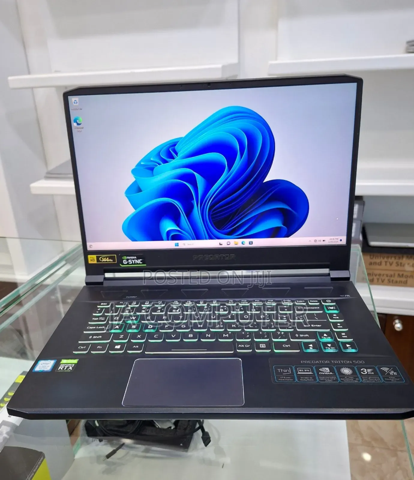 New Laptop Acer Predator Helios 500 16GB Intel Core I7 SSD 512GB