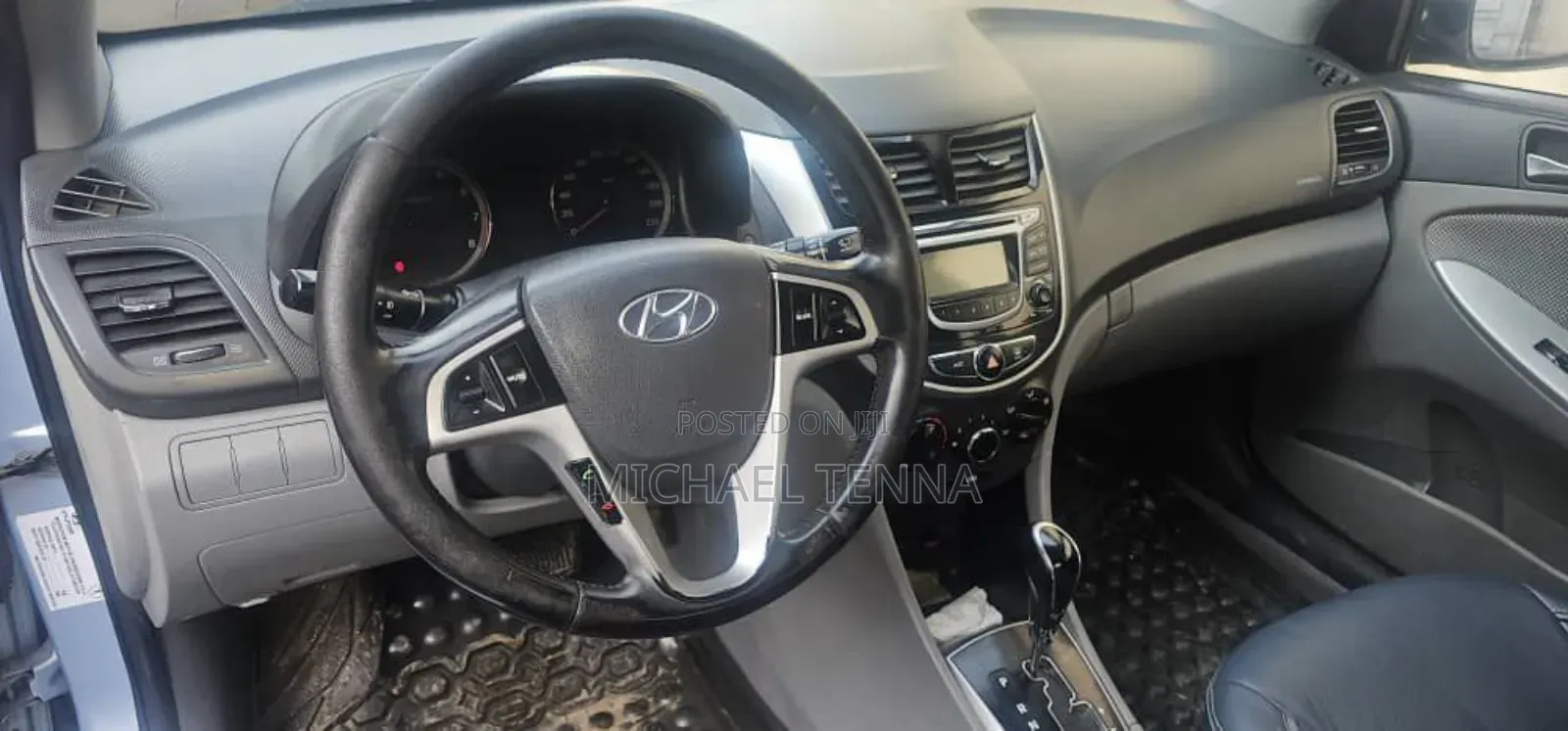 Hyundai Accent 2014 Blue