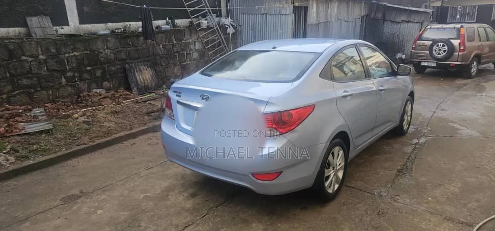 Hyundai Accent 2014 Blue