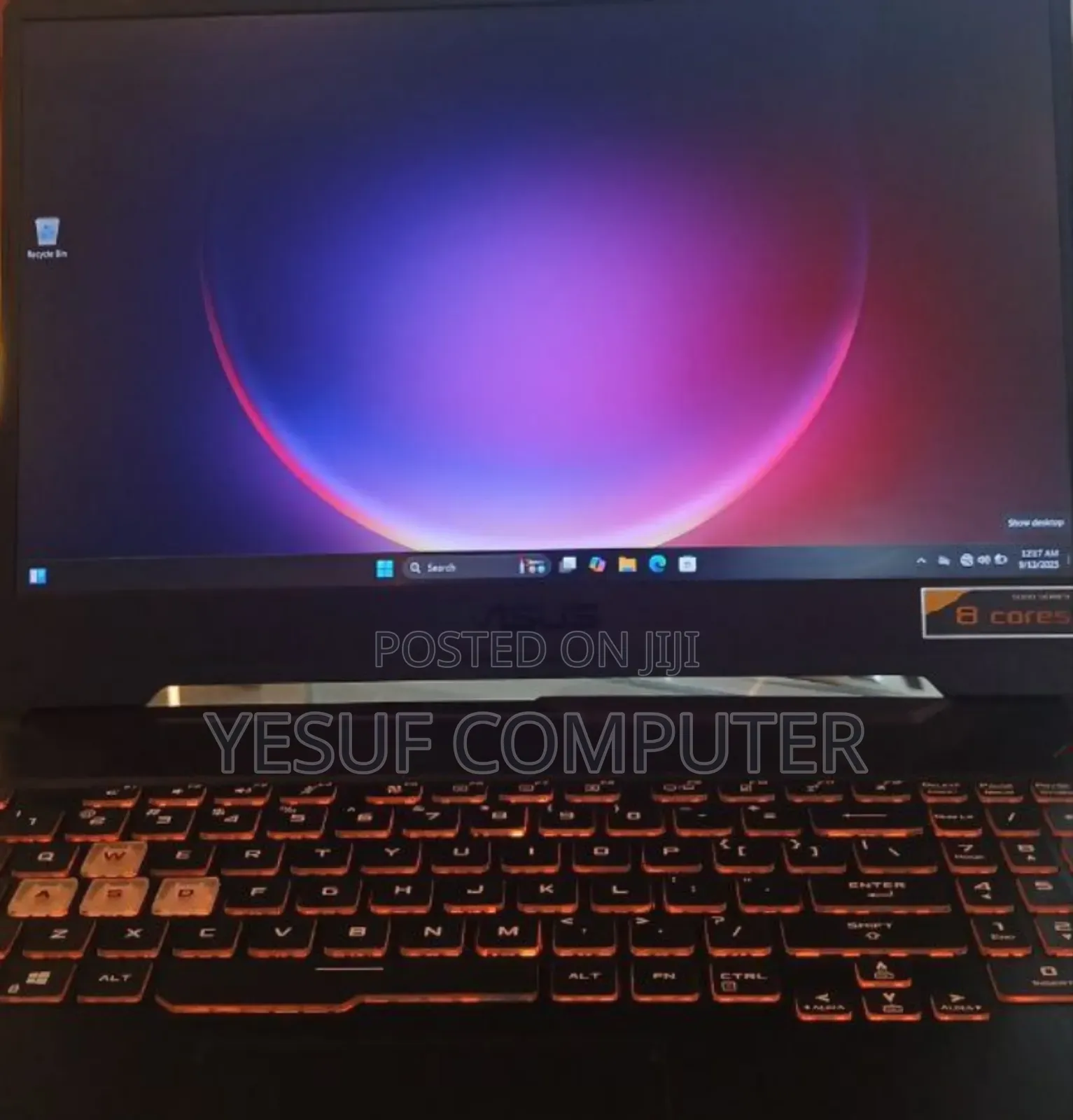 New Laptop Asus TUF Gaming A15 16GB AMD Ryzen 7 SSD 512GB