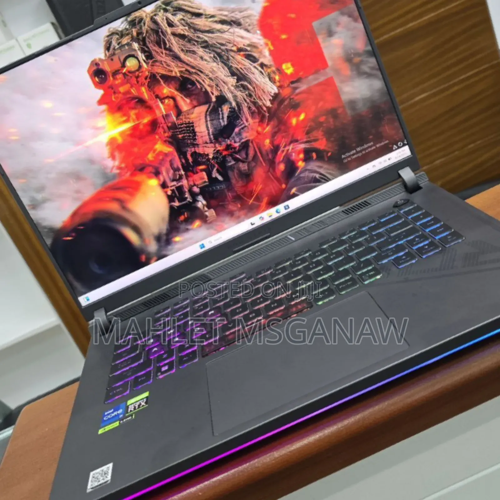 New Laptop Asus ROG Strix G16 G614 16GB Intel Core I7 SSD 1T