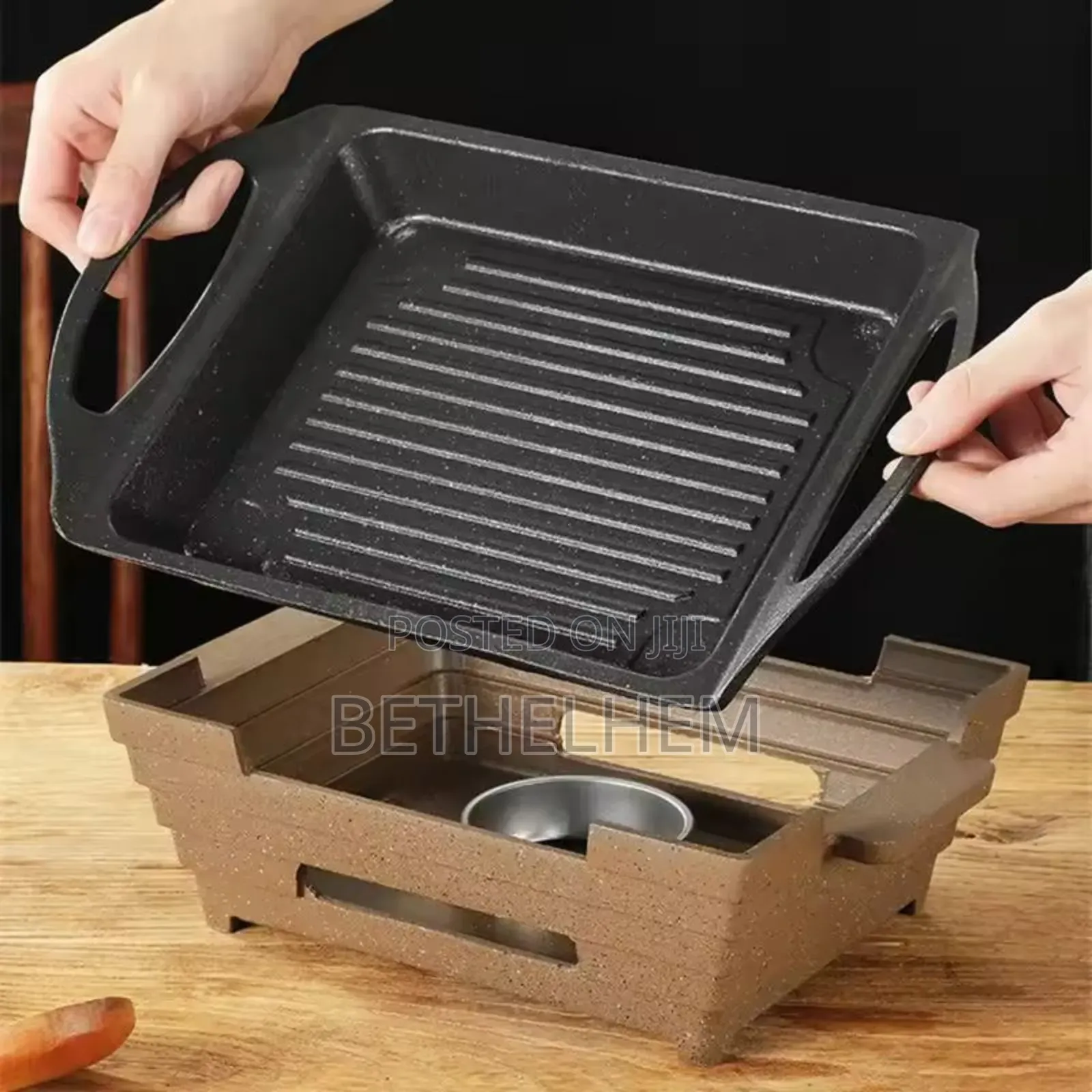 Barbecue Stove Alcohol Furnace Grill(የሸክላ ጥብስ ማቅረቢያ )