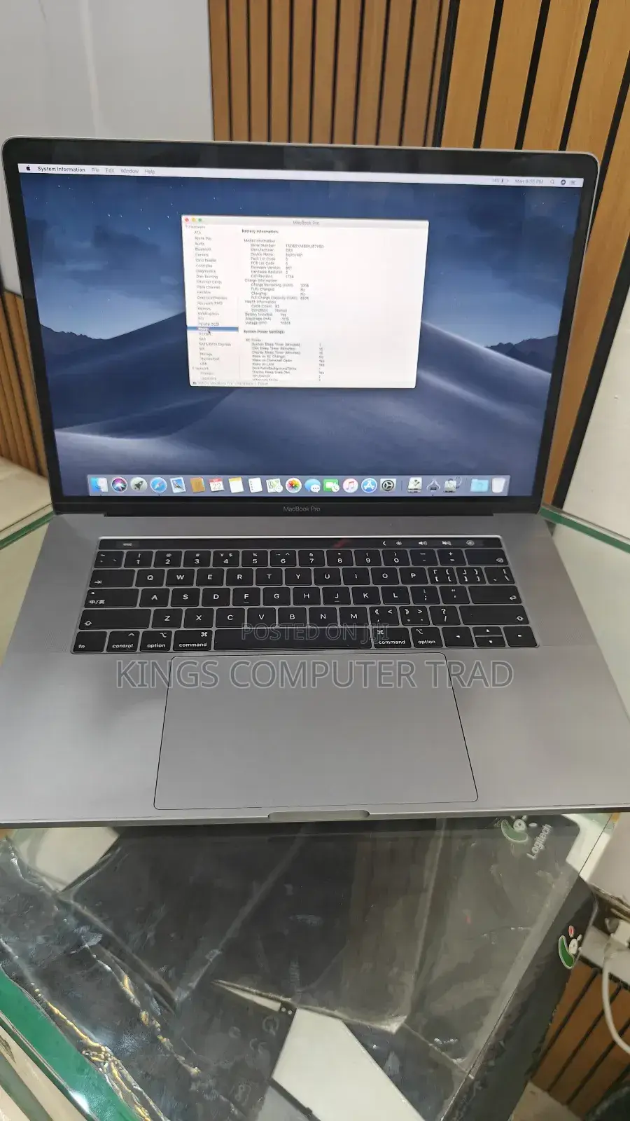 New Laptop Apple MacBook Pro 2019 16GB Intel Core I9 SSD 512GB