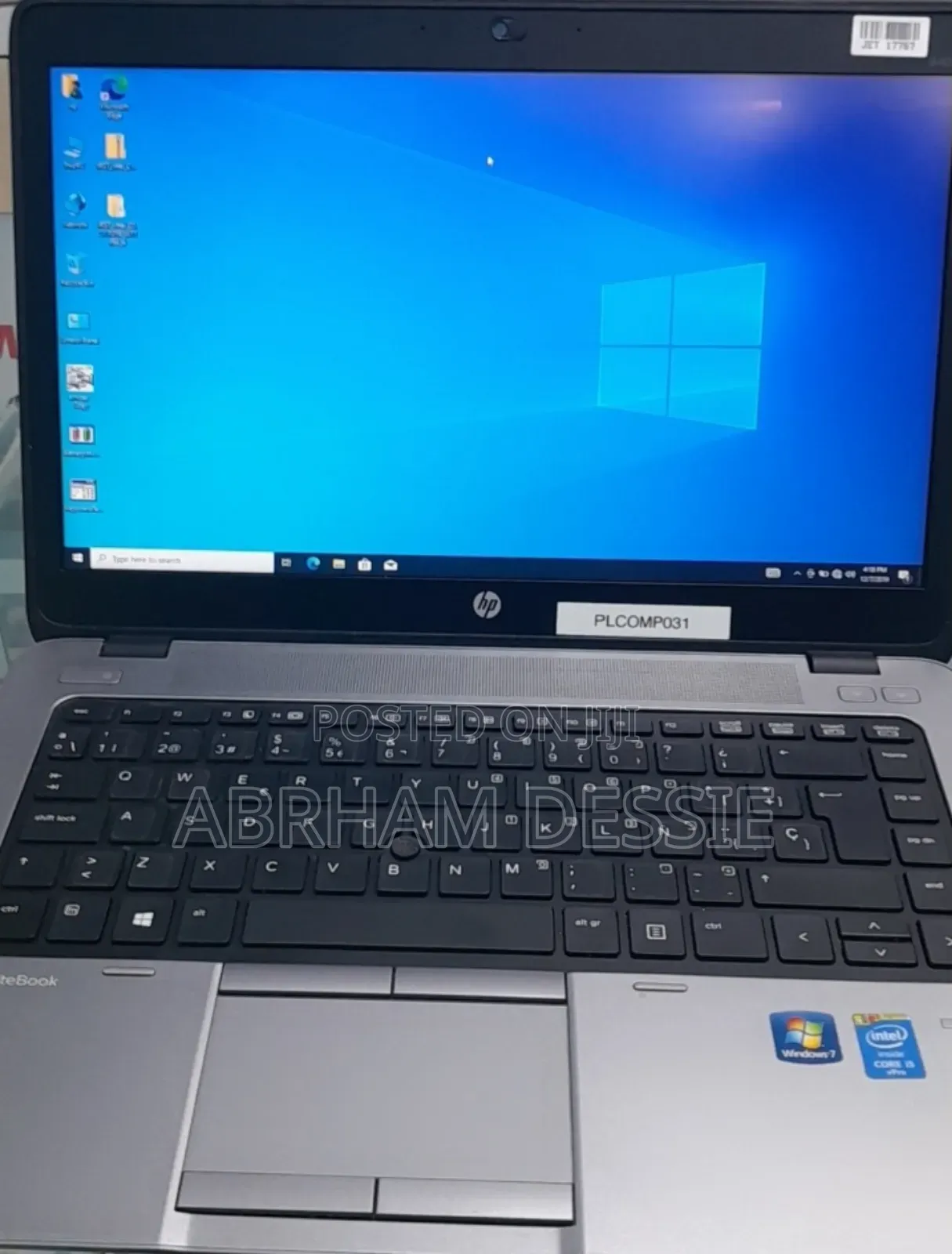 New Laptop HP 8GB Intel Core i5 SSD 256GB