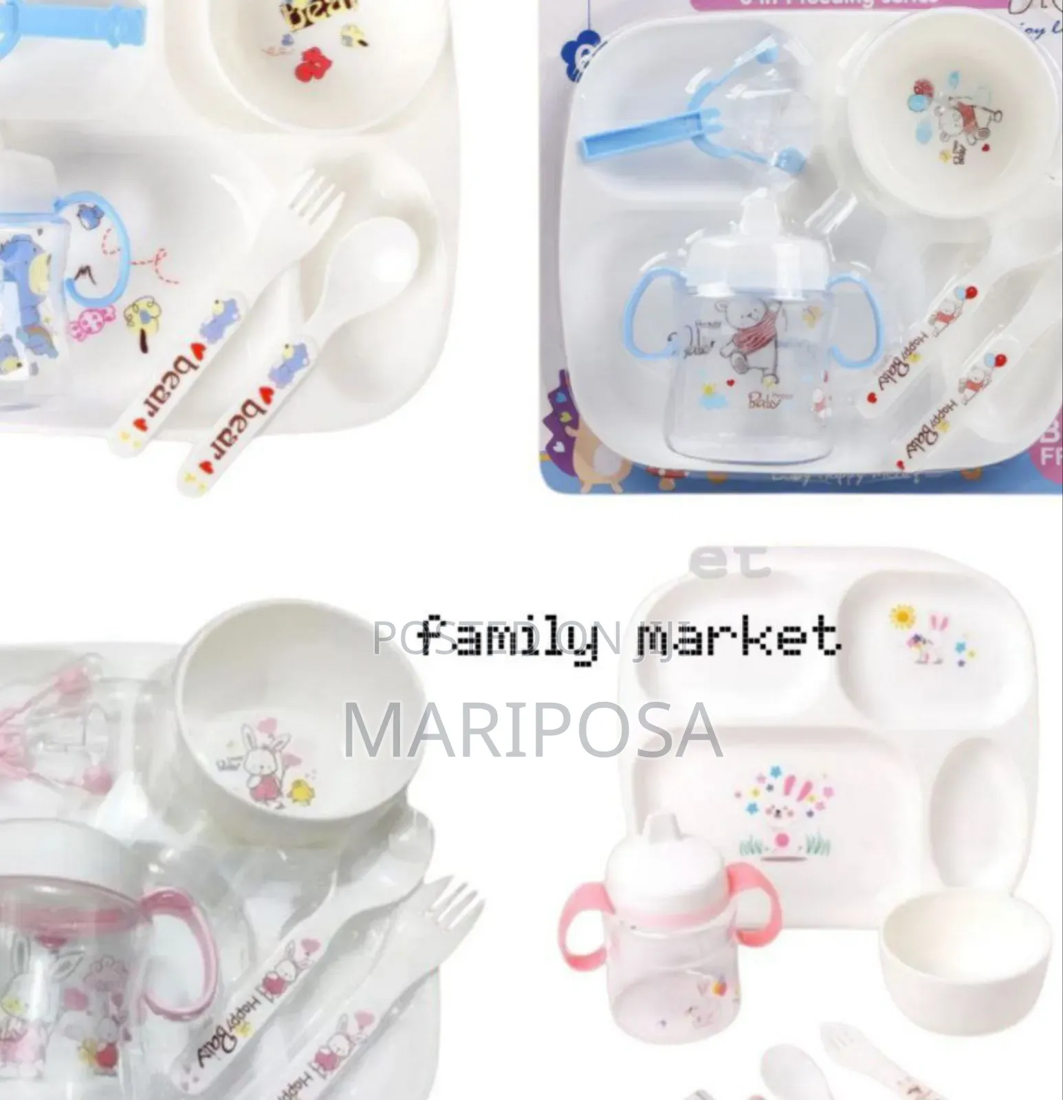 6 in 1 Baby Feeding Sets