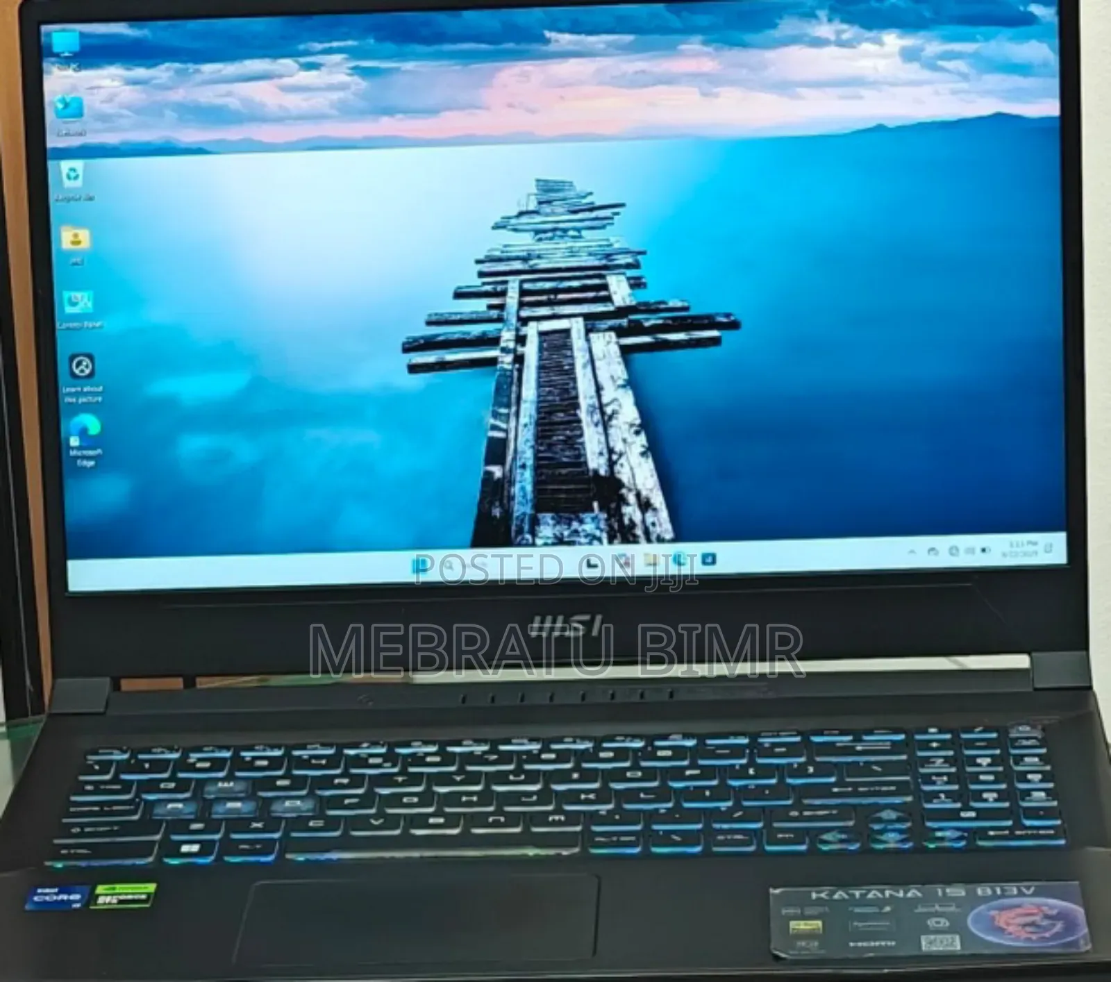 New Laptop MSI Katana 15 16GB Intel Core I7 SSD 1T