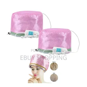 Photo - Electric Thermal Hair Steamer Cap - Revive Curly, Natural,